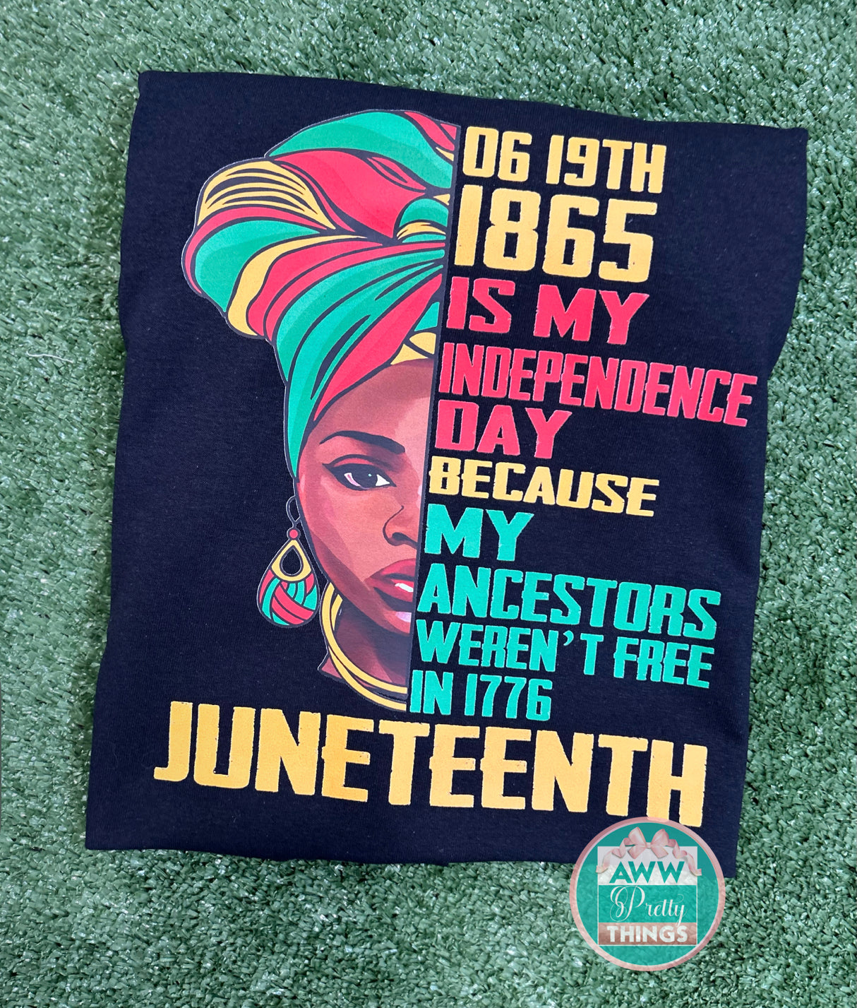 Juneteenth Lady  Shirt