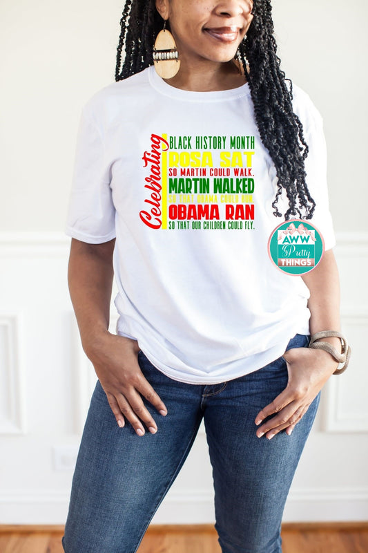 Celebrating Black History Shirt