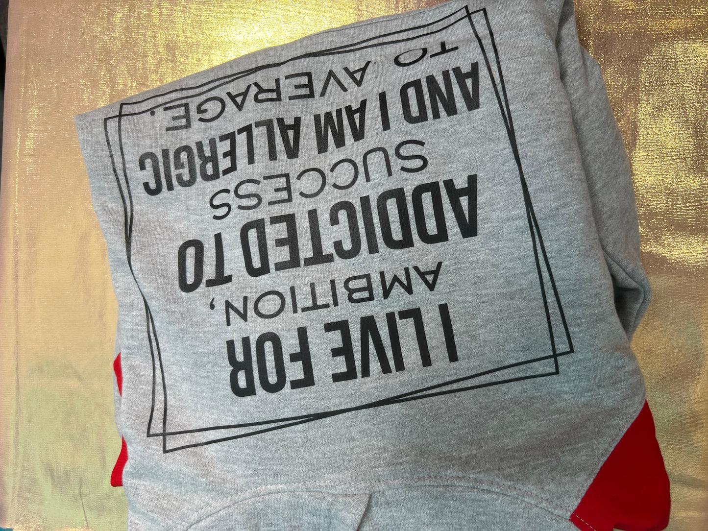 I Live For Ambition Hoodie