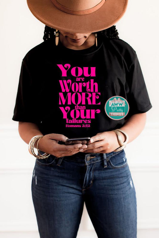 You are Worth More than Your Failures