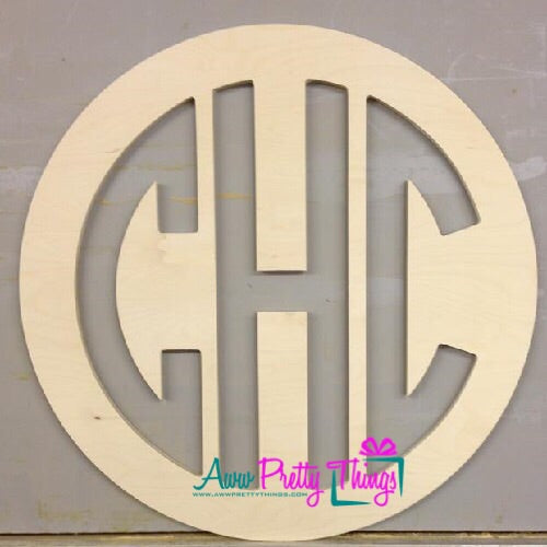 Hollow Circle Monogram