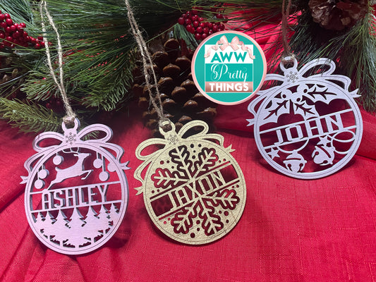 Personalized Christmas Ornament