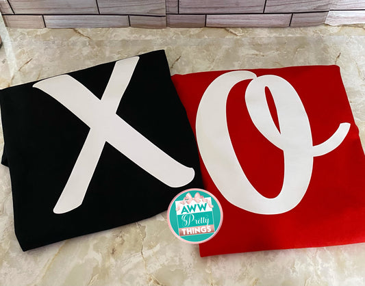 X O Couples Shirts