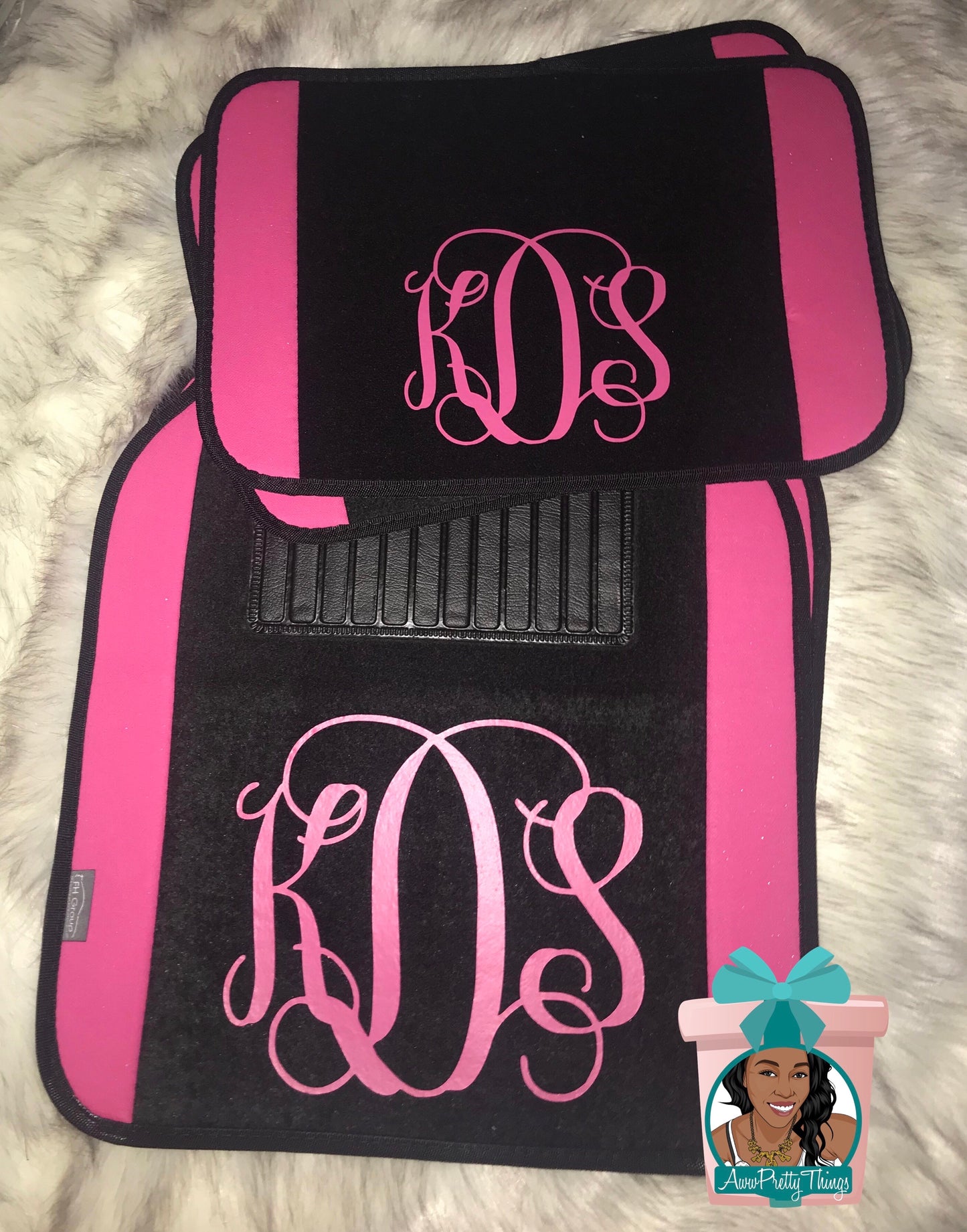 4 Piece Custom Car Mats With Trim