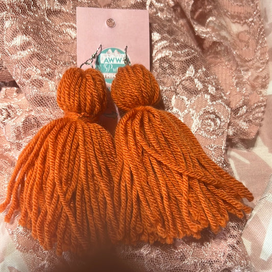 Burnt Orange Earrings