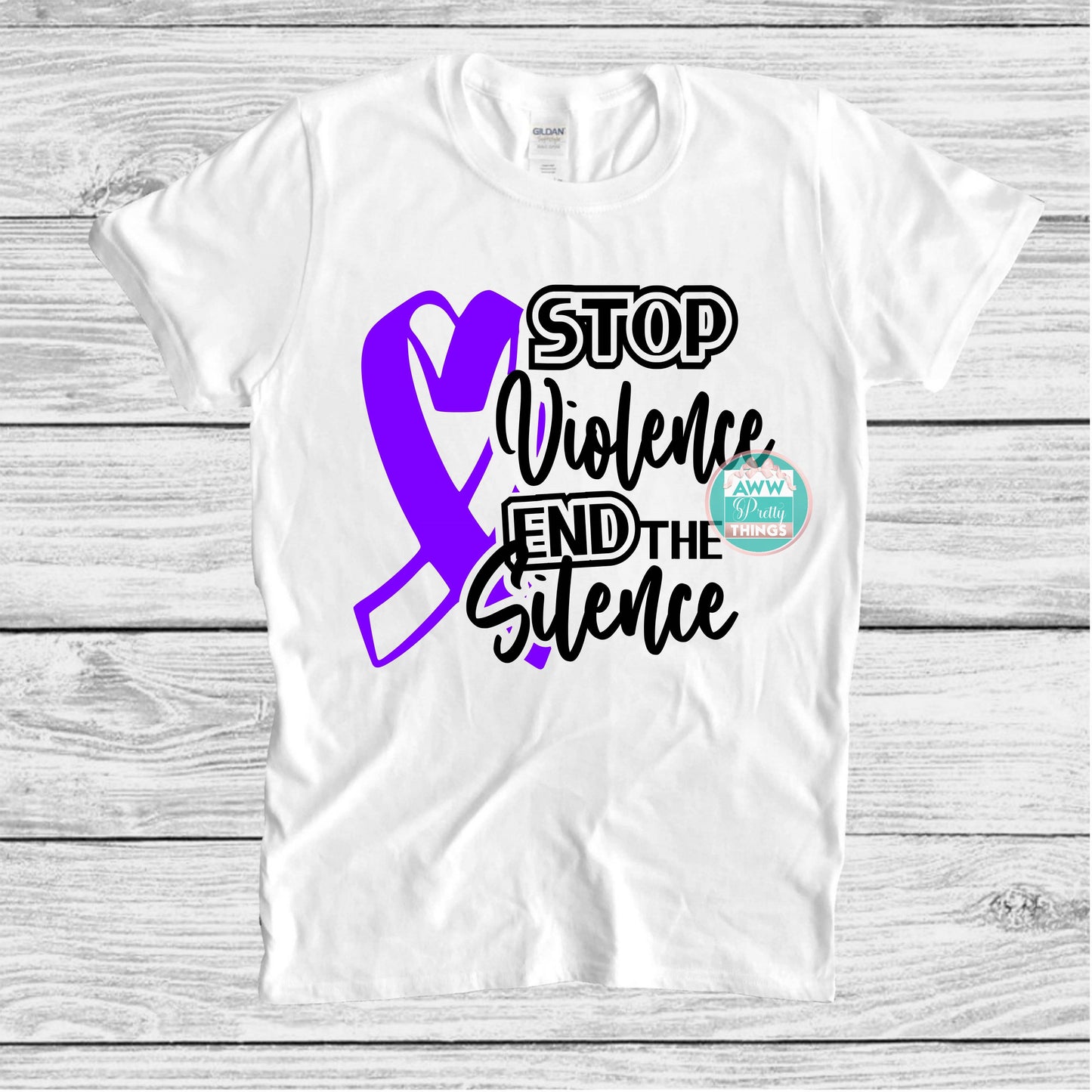 Stop Violence End Silence Shirt