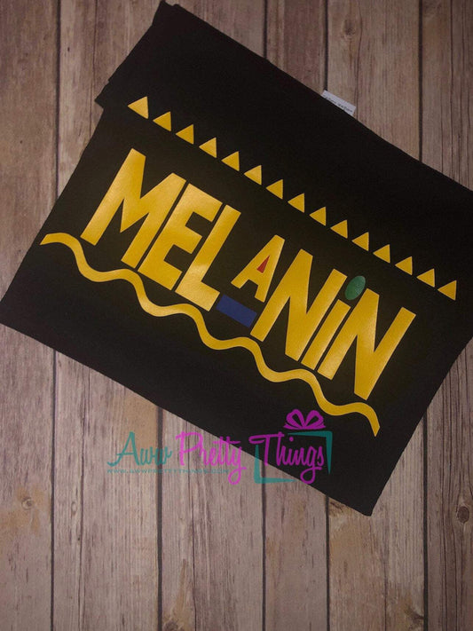 Melanin 90s Theme Shirt